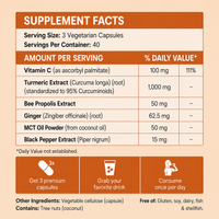 Turmeric Curcumin Capsules (1,000mg)