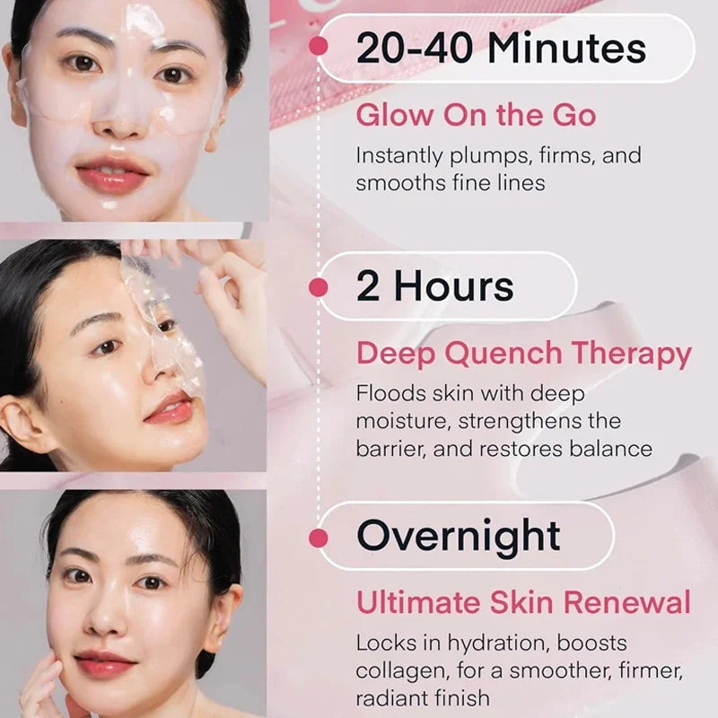 PDRN Pink Collagen Anti Aging Gel Mask
