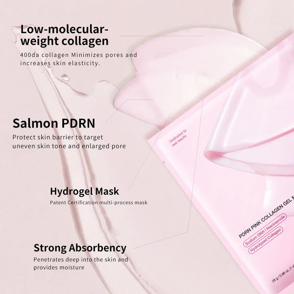 PDRN Pink Collagen Anti Aging Gel Mask