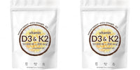 Vitamin D3 & K2 Supplement 10,000 IU Supports Overall Health & Bone Health Non-GMO Gluten Free 300 Softgels for Adult